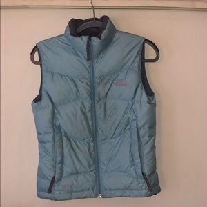 Teal Girls Down Vest